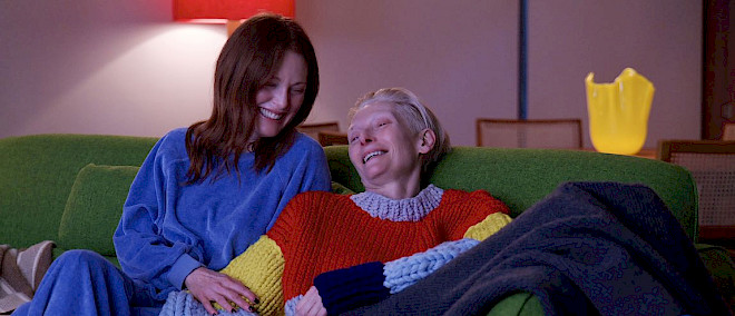 The room next door met Tilda Swinton en Julianne Moore