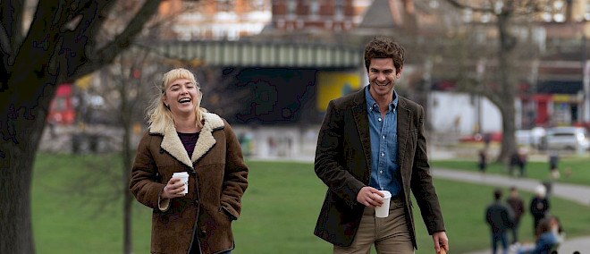 We live in time met Florence Pugh & Andrew Garfield