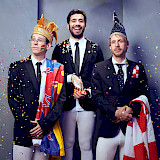 met Remy Evers, Thijs van de Meeberg en Marco Lopes